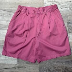 Vintage Northern Reflections Mauve Cotton Shorts High Rise Size 7/8 Vintage